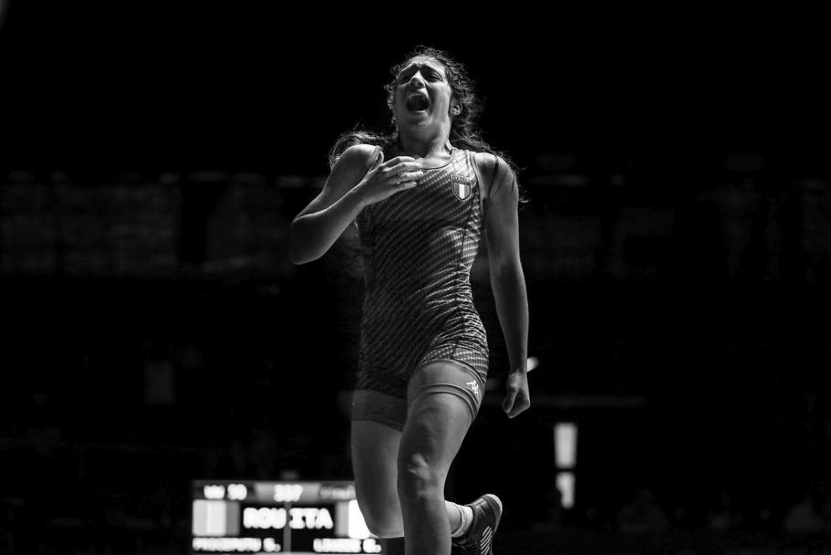 Emanuela Liuzzi, bronzo nella categoria -50 kg. Foto DIFELICIANTONIO
